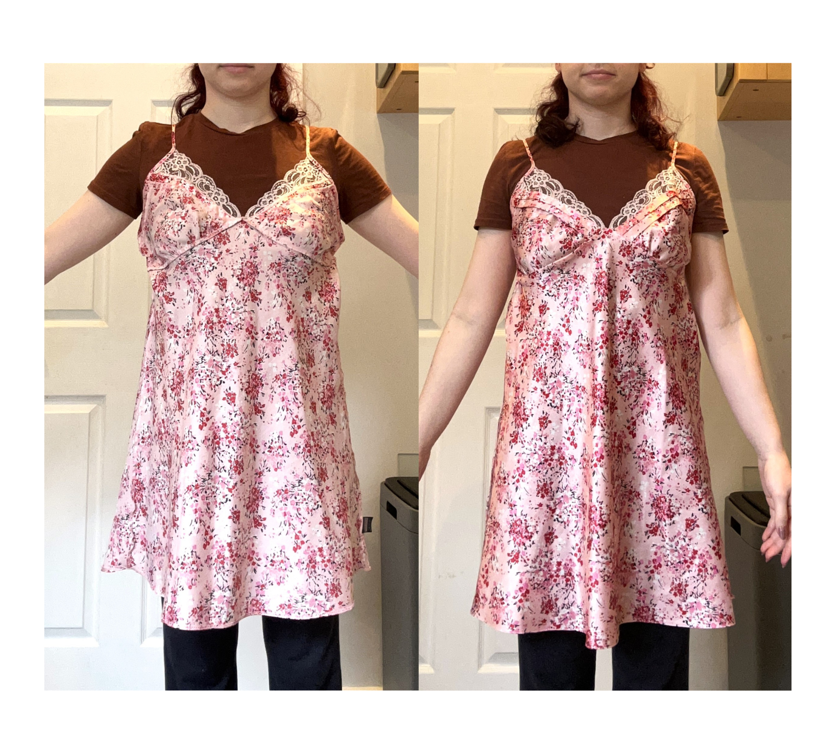 How to Upcycle a Slip Dress so it Fits Perfectly!