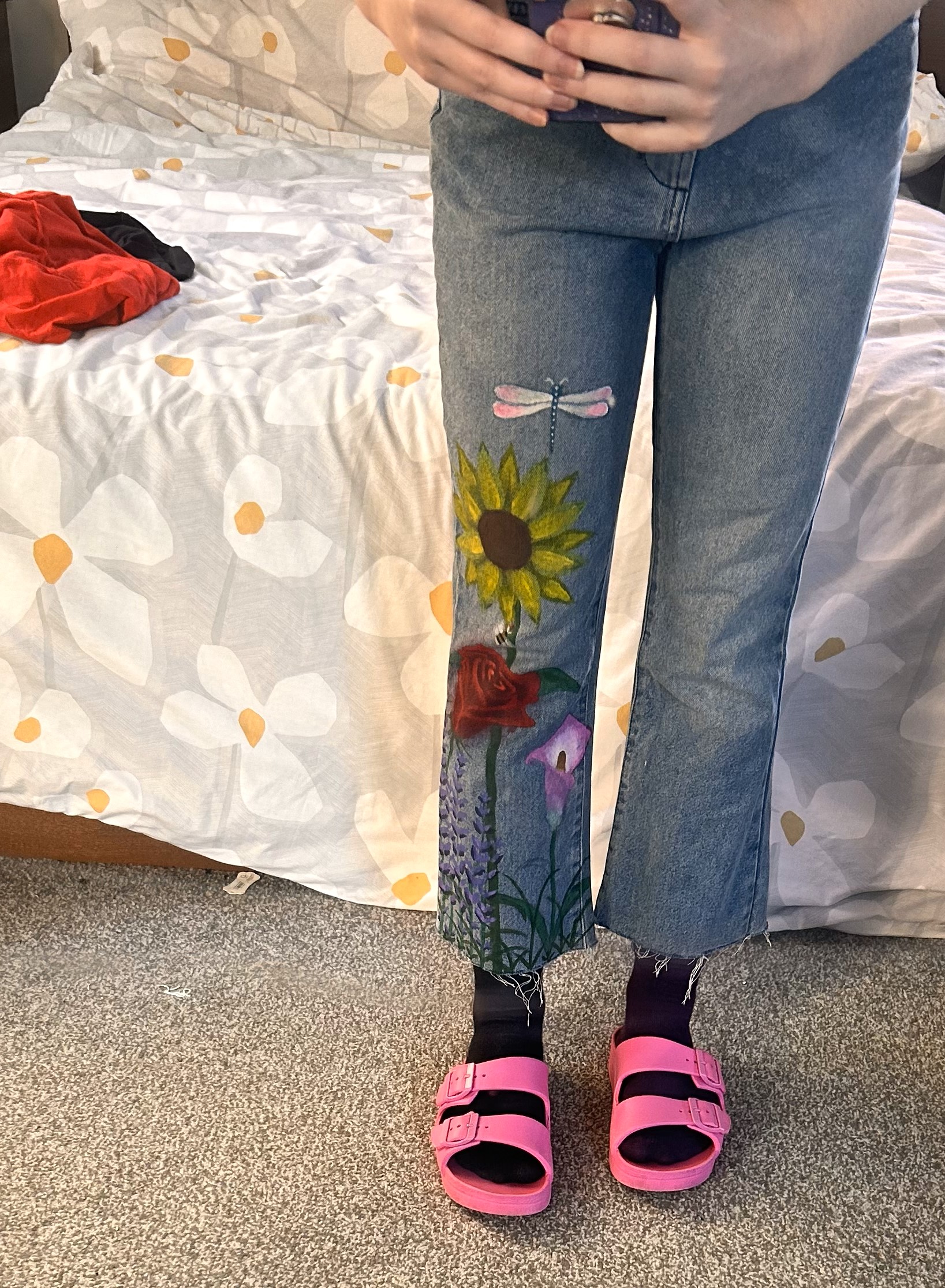 How to Turn Your Boring Jeans into a Work of Art!